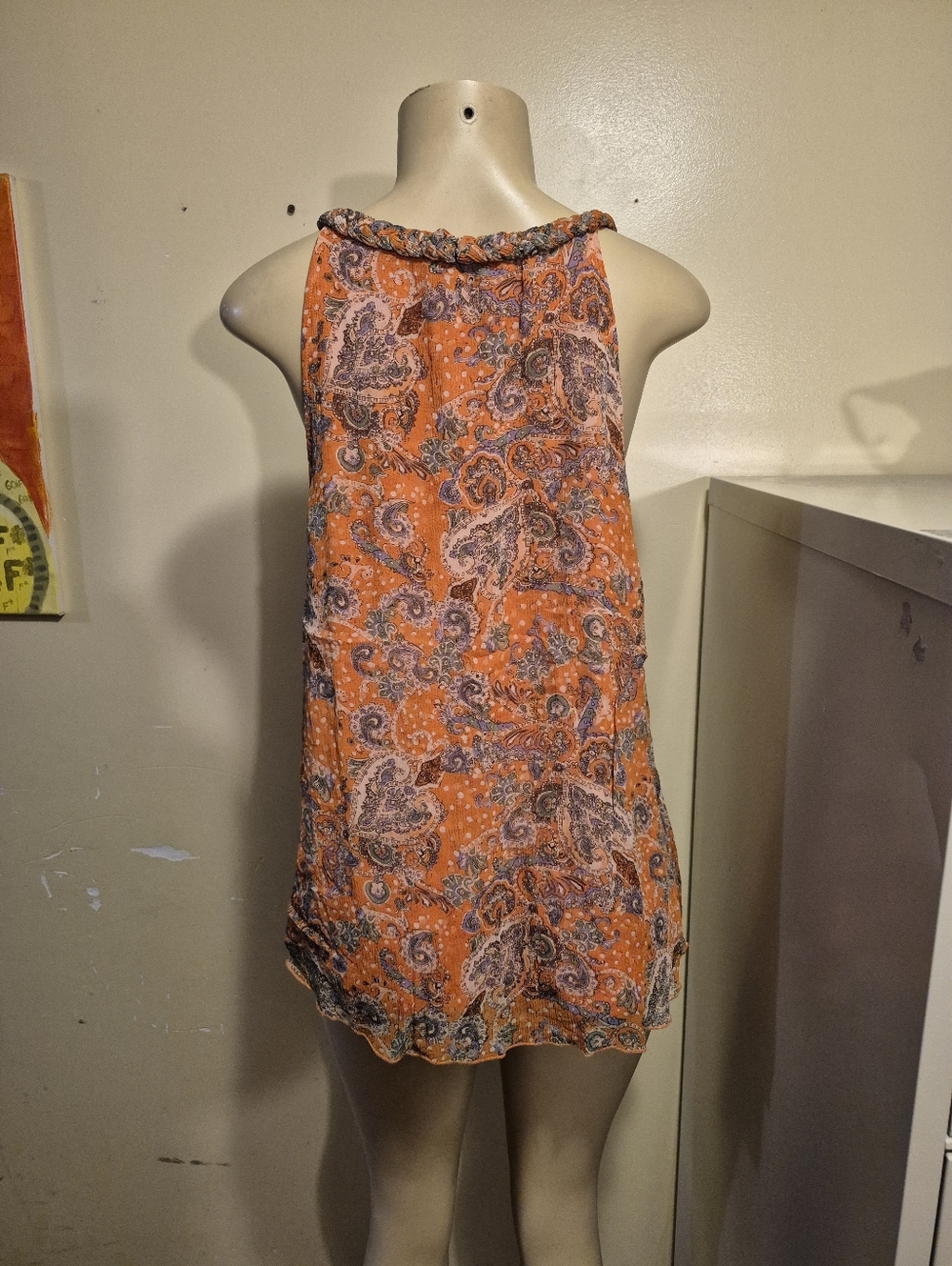 Sundance Silk Summer Top Blouse XL - Picture 5 of 6
